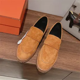 Mocassini invernali nuovi in pelle Scarpe da guida casual Taglia 35-40