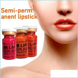 Lip Gloss Bb Lip Serum Kit Gloss Cream Semi Permanent Lips Makeup For Beauty Salon Moisturing And Dying Drop Delivery 2022 Health Dhc84