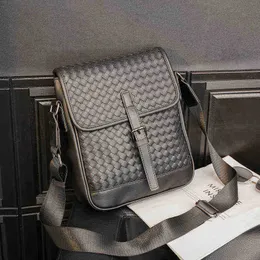 Torba wieczorowa w stylu koreańsko męskim torba na ramiona skórzane torebki do splotu do mini zawiesia crossbody męska worka główna 220728