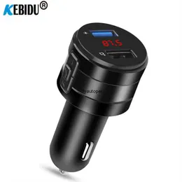 USB Chargerbluetooth FM nadajnik mp3 odtwarzacz HandsFree Zestaw samochodowy 3.1A Podwójny adapter rozdziału USB do samochodu DVR Akcesoria samochodowe