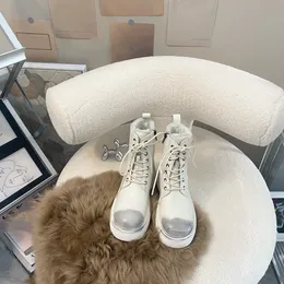 Дизайнер обувь Top версии Pure Handmade 2022SS UG теплые снежные сапоги Martin Boots