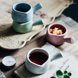 Miski europejska miska mleka miska ceramiczna dziecięca dzban pijący kubek kawy z uchwytem popołudniowy dżem herbaty