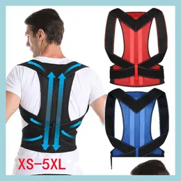 Kroppshus st￶der 3 f￤rger Justerbar Support Korrigering Back Lumbal Shoder Brace Belt Placure Corrector Drop Delivery 2022 HEA DH168