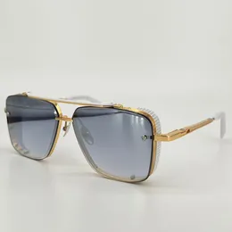 Rock Sunglasses For Men Women Summer M SIX Limited Style Anti-Ultraviolet Retro Plate Metal Full Frame Fashion Glasses Random Box