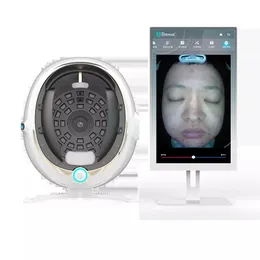 Produkter ansiktsdiagnos skanneranalys observera magisk spegel skönhetsutrustning 3D digital hudanalysator med RGB och UV