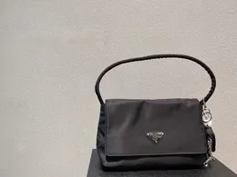 P Luxus-Designer-Tasche, modische Handtaschen, schwarze Handtasche für Damen, tägliches Pendeln, Sacoche Hobo, Nylon-Achseltasche, Pochette-Schulter-Vintage-Taschen