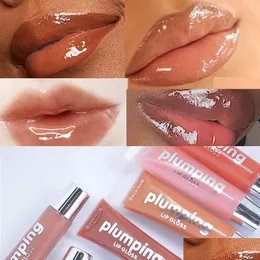 Błyszczyk mokry cherry cukierka kolor błyszczał błyszczał makijaż plumper wodaodporna pomadka pomadka matom matowa płynna lipgloss 60pcs drop dostarcza dhgku