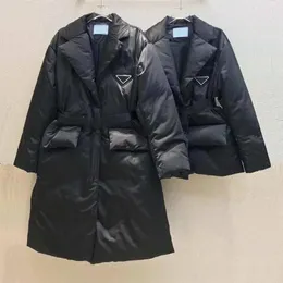 Casaco feminino comprido parkas feminino de inverno com bolsos grossos de algodão jaqueta feminina outwear budge casacos quentes plus