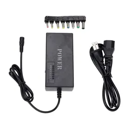 96W Universal PC Adapter DC 12V/15V/16V/18V/19V/20V/24V Laptop Charger Adapters Netbook strömförsörjningsladdare