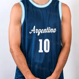 Argentina National Team Jersey Style Basketball Uniform