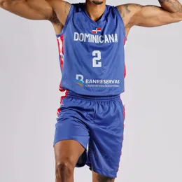 Printed Victor Liz Jersey Dominican Republic Basketball 2025