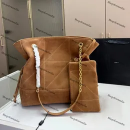 24SS Womens Luxury Designer Painted Shopping Bag Leather Tote Bag