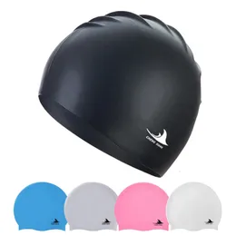 Cuffia Da Bagno 3D Con Protezione Orecchie - Silicone Impermeabile, Set Da 3 (Blu, Nero, Rosa), Per Adulti E Giovani - 3