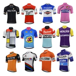 Maglia Da Ciclismo Retrò Maschile Manica Corta, Moistica