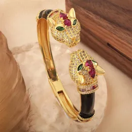 Premium Gold Panther Ring with Sparkling Accents - Classic