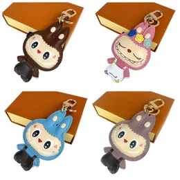 Portachiavi Con Pompon In Pelliccia Soffice - Foto 6