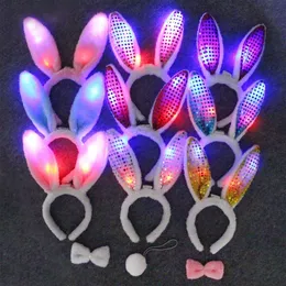 Fascia Luminosa Per Capelli Con Bulbo Oculare A LED E Piume | Accessorio Glow Per Halloween, Cosplay E Feste A Tema - 3
