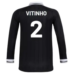 25 Botafogo Long Sleeve Soccer Jersey: Adult Football Shirts
