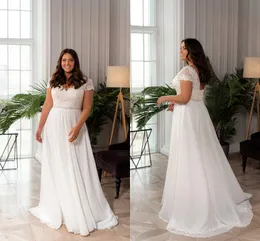 Vintage Lace Ivory Wedding Gown: Catherine Deane Lita Chiffon Long