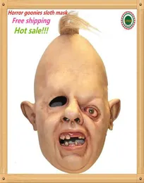  Cadılar Bayramı Kostüm Sloth Goonies Film Korku Giydirme Lateks Parti Maskeleri WL11632150064