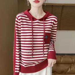 Designer polo sweater women Hooded pullover sweaters fashion clothing women pull Polos knit Shirts Long Sleeves Woman Classic Sweatshirt f3