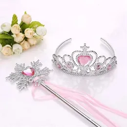 Crown 4 Fasce Per Capelli Con Corona Per Bambine – Principessa Gioco Di Ruolo Rosa Viola Giallo