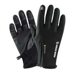 Guanti Invernali Antivento Termici Impermeabili per Uomo e Donna, Guanti da Caldi Esterni Sportivi con Touch Screen per Sci, Snowboard, Moto, Bici, Alpinismo, Trekking - Size L
