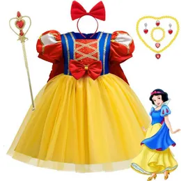 Mädchen Schneeprinzessin-Kostüm – Halloween-Partykleid Mit Hut, Für Karneval & Cosplay, Größen 2-9 Jahre