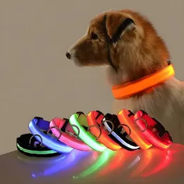 Collare LED Ricaricabile Per Cani - Illuminazione Lampeggiante Regolabile Per Sicurezza 559449 - Foto 4