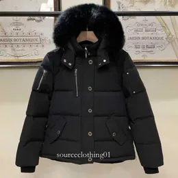 Designer Womens Down Parka: Warm Hooded Winter Jacket for Outdoor