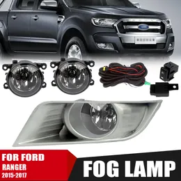 Pair Of Bumper Fog Lights With Switch Kit For 2016-2018 Chevy Cruze - Clear Lens, Thor-more-lighting