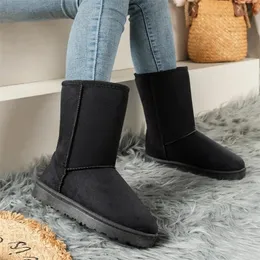 Over-the-Knee Wool Knit Boots Breathable Elastic High Tube Boots