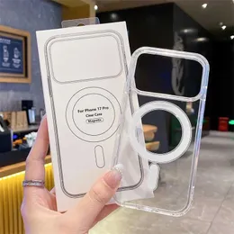 Custodia Magnetica Trasparente Per IPhone 17 AIR 16 15 14 - Foto 2