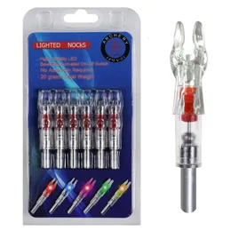 Archery Arrow Lights 6/12 Pc Automatic LED Lighted Nocks For Archery Arrows - 6.2mm Diameter, Bow Hunting 6.2mm Lighted Nocks - Foto 9