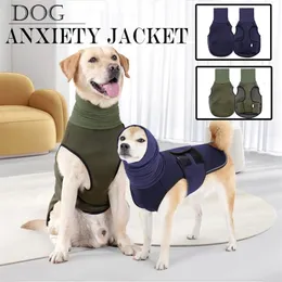 Dog Calming Hoodie Vest: Anxiety Relief for Thunderstorms, Travel