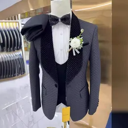 SAYNO Abiti da sposa in chiffon per ragazzi Abito da festa formale con