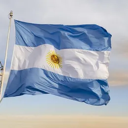 Bandera De Argentina 90 X 150 Cm Grande