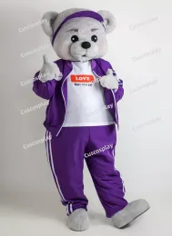 Felpa Cosplay Monokuma – Orso Bianco E Nero Con Cappuccio E Cerniera – Guturris Taglia M