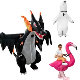 Costume da orso polare kigurumi