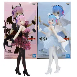 Figura Anime Rem (Re:0) – Statuetta PVC 13 Cm Per Torta, Decorazione E Regalo Fan Ragazze - 3