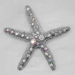 CZ Heart Brooch Pin - Crystal Rhinestone Heart Lapel Pin For Women