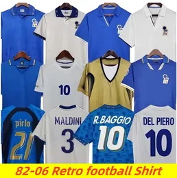 Retro 1994 World Cup Soccer Jersey R.BAGGIO 10 Classic