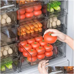 Organisateur De Yaourts Coulissant Pour Réfrigérateur - Range 4 Pots Larges (9.5 Cm) - Gain De Place Sous étagère Ou Sur Porte