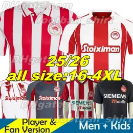 Olympiacos 2025 2026 Kit Centenario Maglie Da Calcio Grecia