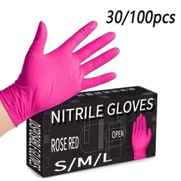 Blue Nitrile Disposable Gloves: Powder Free Anti Skid Pack Of