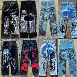 Jeans Donna Da Streetwear In Denim Patchwork Va Alta Gamba Larga Versatile Da 23,6 € | DHgate