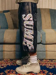 Pantaloncini In Vera Pelle Di Agnello Uomo – AAEION, Vita Regolabile, Made To Order (30-50 Pollici) - Foto 3