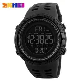 SKMEI 2122 Sport all'aria aperta Milare Digale Orologi da uomo Semplice Cronometro impermeabile Orologio da polso elettronico da uomo Orologio reloj hombre  1511