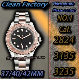 Mens Watches Mechanical Rolex Superclon: 40mm Red Blue GMTII