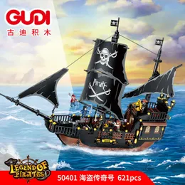 Blocks Pirate Ship Ambush Building Blocks Bricks Boat DIY